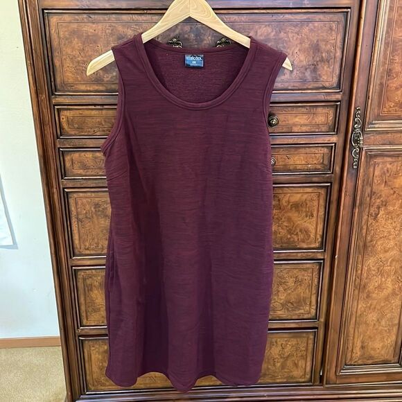 32 Degrees woman’s purple short sleeve dress - Picture 1 of 8